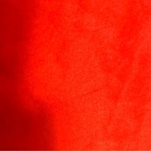 J. Crew Red Silk Peplum Top Size 4 - Picture 6 of 7